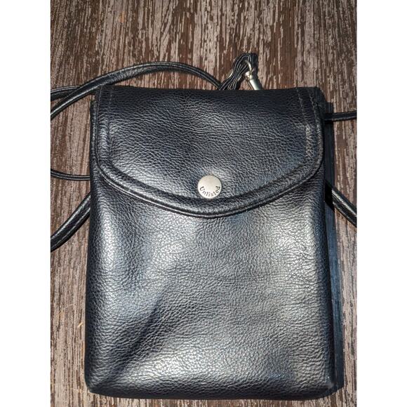 Unlisted by Kenneth Cole Black crossbody bag with wallet organizer - Picture 2 of 6